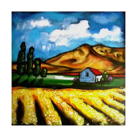 Cherie Roe Dirksen 'Canola Fields' Canvas Art,35x35